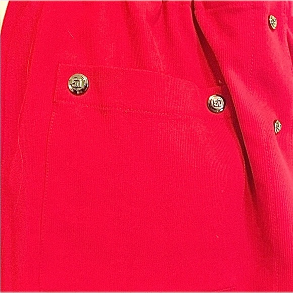 VIBRANT RED ST. JOHN COAT IN LIKE NEW CONDITION - Picture 5 of 9